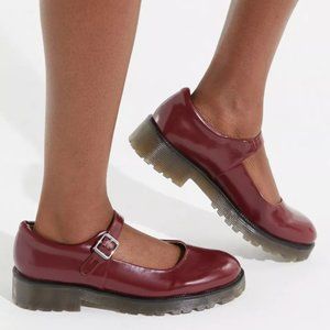 Urban Outfitters "Greta" Mary Janes - Red